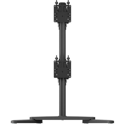 Atdec Soporte Pesado Vertical Doble para Monitores de 24 a 55 Pulgadas Negro