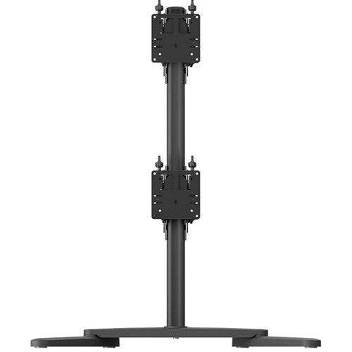 Atdec Soporte Pesado Vertical Doble para Monitores de 24 a 55 Pulgadas Negro
