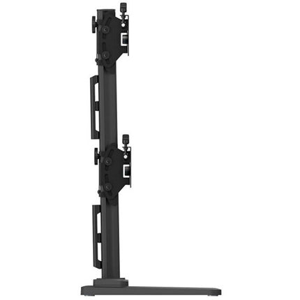 Atdec Soporte Pesado Vertical Doble para Monitores de 24 a 55 Pulgadas Negro