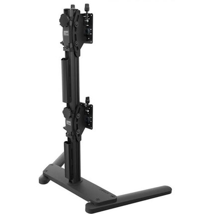 Atdec Soporte Pesado Vertical Doble para Monitores de 24 a 55 Pulgadas Negro