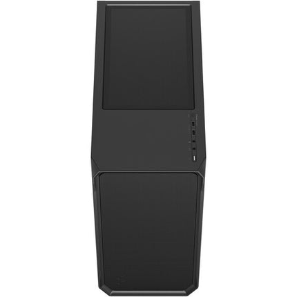 Fractal Design Focus 2 Caja Mid-Tower Negra con 2 Ventiladores 140mm y Soporte ATX Micro-ATX Mini-ITX