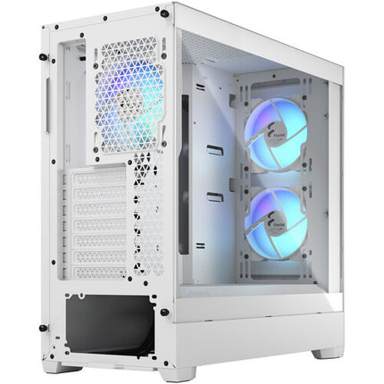 Fractal Design Pop Air RGB Caja Mid-Tower Blanca Vidrio Templado Soporta ATX Mini ITX GPUs 15.9"