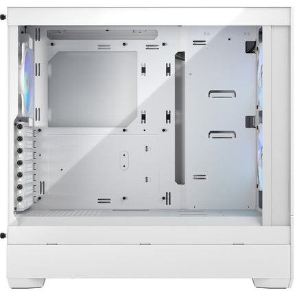 Fractal Design Pop Air RGB Caja Mid-Tower Blanca Vidrio Templado Soporta ATX Mini ITX GPUs 15.9"