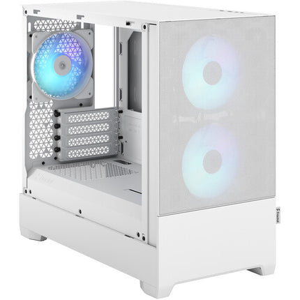 Fractal Design Pop Mini Air Caja Micro-ATX Blanco con 3 Ventiladores RGB