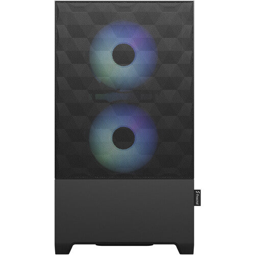 Fractal Design Pop Mini Air Caja para PC Micro-ATX con 3 Ventiladores RGB y Panel Lateral Ventana