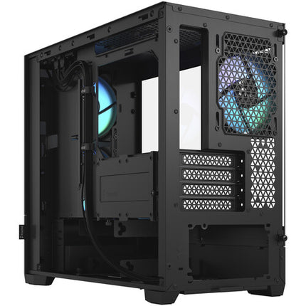 Fractal Design Pop Mini Air Caja para PC Micro-ATX con 3 Ventiladores RGB y Panel Lateral Ventana