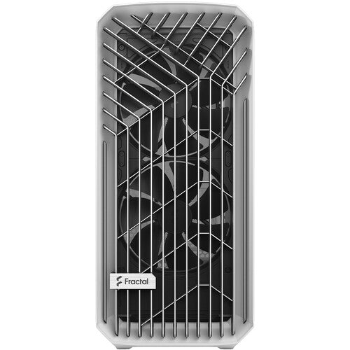 Fractal Design Torrent Caja Mid Tower con Panel Lateral de Vidrio Templado Soporta Radiadores de 16.5 Pulgadas y Tarjetas Gráficas de 18.1 Pulgadas Blanca