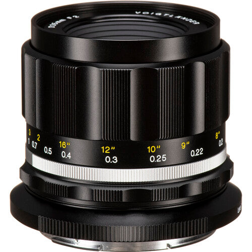 Voigtlander D35mm f/2 Lente Macro Apo-Ultron para Nikon Z Montura con Diafragma de 10 Palas y Enfoque Mínimo de 6.4"