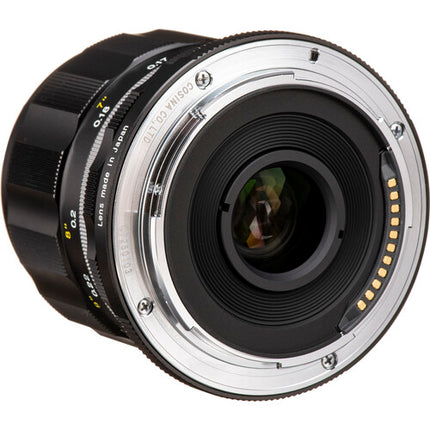 Voigtlander D35mm f/2 Lente Macro Apo-Ultron para Nikon Z Montura con Diafragma de 10 Palas y Enfoque Mínimo de 6.4"