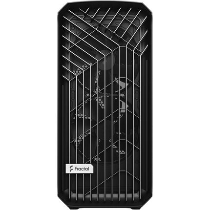Fractal Design Torrent Caja Mid-Tower Negra con Panel Lateral de Acero y 5 Ventiladores