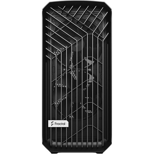 Fractal Design Torrent Caja Mid-Tower Negra con Panel Lateral de Acero y 5 Ventiladores