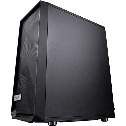 Fractal Design Meshify C Caja Mid-Tower Negra con Panel de Vidrio Templado y Soporte ATX Micro-ATX Mini-ITX