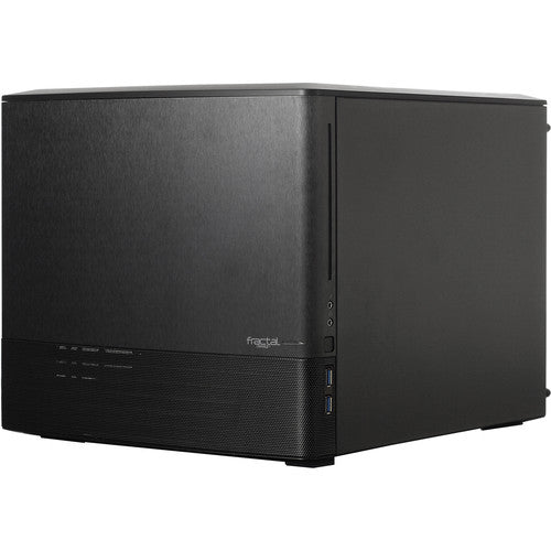 Fractal Design Node 804 Caja Micro-ATX Ventana Negra con 3 Ventiladores 120mm Silenciosos
