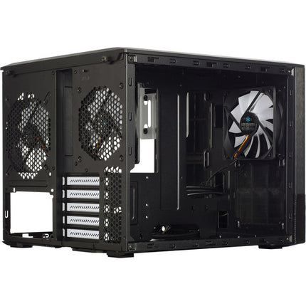 Fractal Design Node 804 Caja Micro-ATX Ventana Negra con 3 Ventiladores 120mm Silenciosos