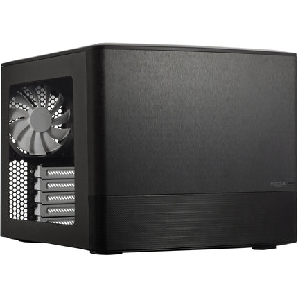 Fractal Design Node 804 Caja Micro-ATX Ventana Negra con 3 Ventiladores 120mm Silenciosos