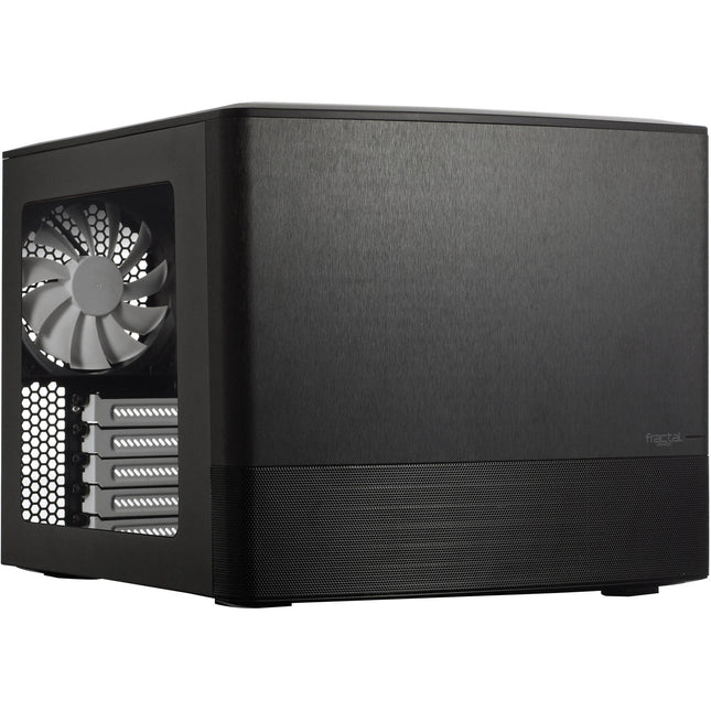 Fractal Design Node 804 Caja Micro-ATX Ventana Negra con 3 Ventiladores 120mm Silenciosos