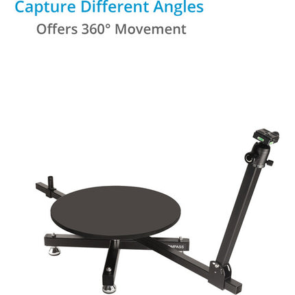 Proaim Compass Plataforma Giratoria para Cámara 360° con Brazo Ajustable