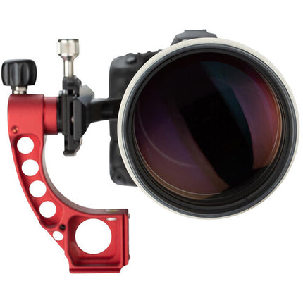 ProMediaGear GT2R Tomahawk V2 Cabezal Gimbal para Rótulas 50 lb Rojo