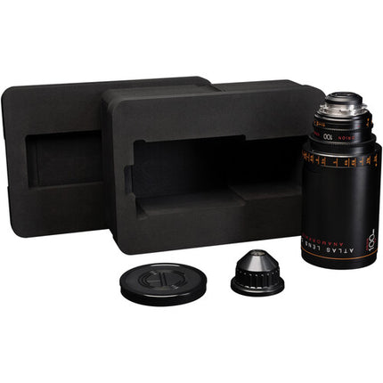 Atlas Lens Co. Orion 100mm T2 Lente Prime Anamórfico 2x PL Mount Feet