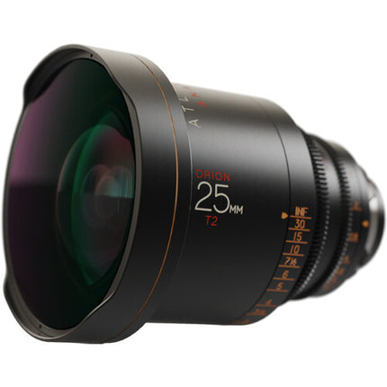 Atlas Lens Co Orion 25mm T2 Anamórfico Prime Montura PL 1 5 pies distancia mínima