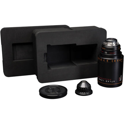 Atlas Lens Co. Orion 80mm T2 Anamórfico PL Montura Foco en pies