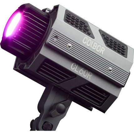 COLBOR CL60R RGB COB LED Monoluz Estudio Kit 4 Luces 22974 Lux 2700-6500K