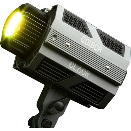 COLBOR CL60R RGB COB LED Monoluz Estudio Kit 4 Luces 22974 Lux 2700-6500K