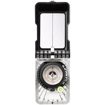 Brunton Geo Lite Transit Brújula hemisferio norte compacta ligera con declinación ajustable