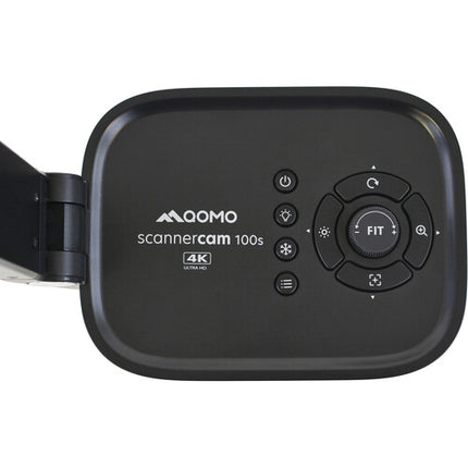 QOMO ScannerCam 100s Cámara de documentos UHD 4K con HDMI y LED