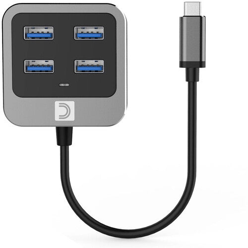 Comprehensive VersaHub Concentrador USB-C a 4 Puertos USB-A 3.2 Gen 2 Bus Powered
