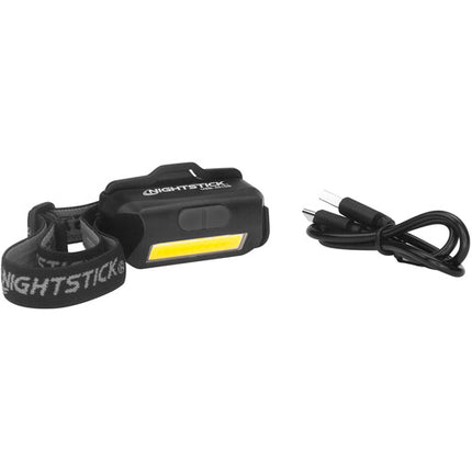 Nightstick USB-4510B Linterna frontal recargable 250 lúmenes 35 horas negro