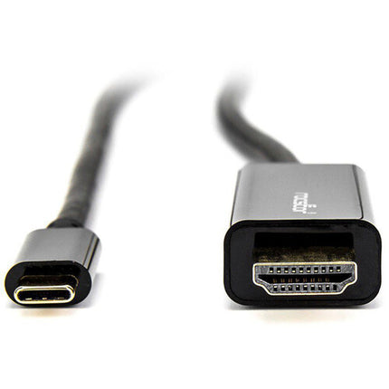 Rocstor Cable USB Tipo-C a HDMI 6 pies 4K 30Hz Audio 7.1 Surround