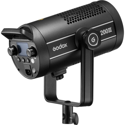 Godox SL200III Luz LED de Video 5600K 95600 Lux Reflector y Cable