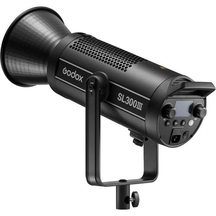 Godox SL300III Luz LED de Video 5600K 99300 Lux con Reflector y Cable