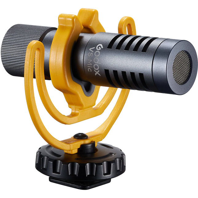 Godox VS-Mic Micrófono Shotgun Compacto para Cámaras con Shockmount Rycote