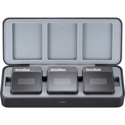 Godox MoveLink II M2 Sistema Micrófono Inalámbrico 2 Canales 100 m Negro