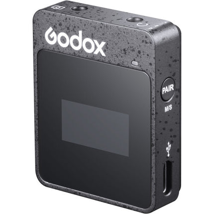 Godox MoveLink II M2 Sistema Micrófono Inalámbrico 2 Canales 100 m Negro