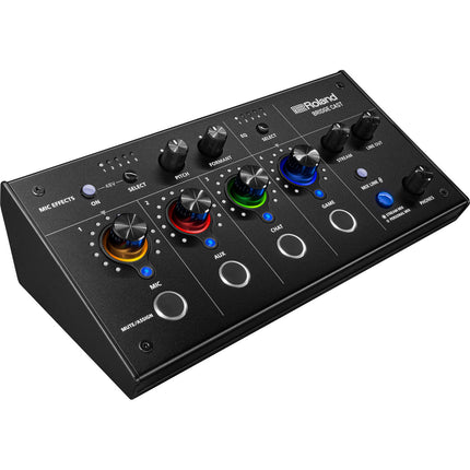 Roland BRIDGE CAST Mezclador de Streaming y Juegos Dos Buses 24 Bit 96 kHz