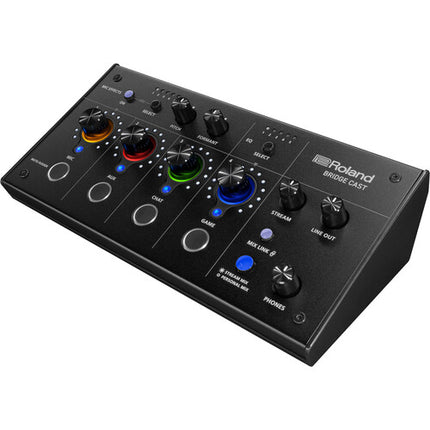 Roland BRIDGE CAST Mezclador de Streaming y Juegos Dos Buses 24 Bit 96 kHz