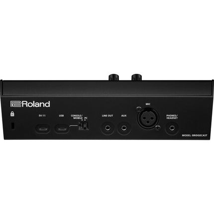 Roland BRIDGE CAST Mezclador de Streaming y Juegos Dos Buses 24 Bit 96 kHz
