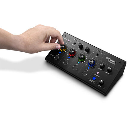 Roland BRIDGE CAST Mezclador de Streaming y Juegos Dos Buses 24 Bit 96 kHz