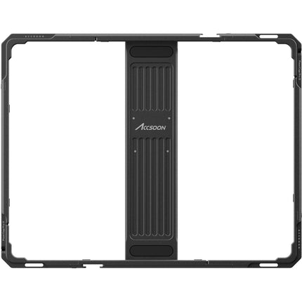 Accsoon PowerCage Pro II jaula protectora ajustable para iPad Pro 12.9" con adaptador de batería Sony NP-F
