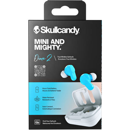 Skullcandy Dime 2 Auriculares Inalámbricos con Drivers 6mm y Estuche de Carga