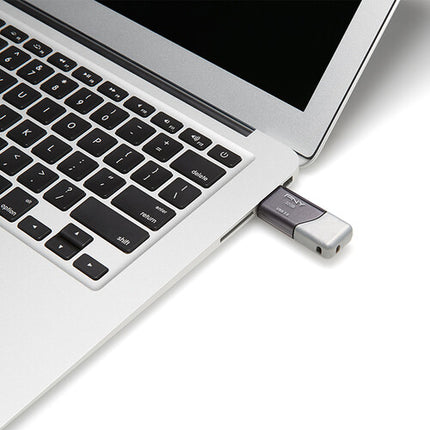 PNY 32GB Turbo Attaché 3 USB 3.0 Unidad Flash Pack 10 Gris 100MBs