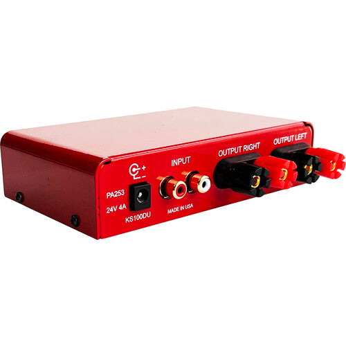 Bellari PA253 Amplificador Estéreo 42W RMS 50W RMS 4 Ohmios