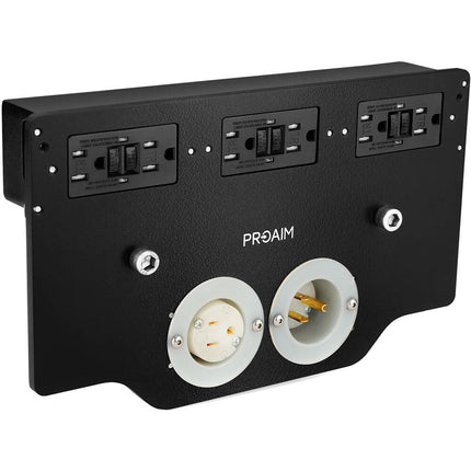 Proaim 6 Tomas Fuente de Alimentación AC 1800W 15A para Carritos de Cámara