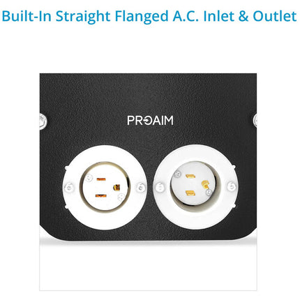 Proaim 6 Tomas Fuente de Alimentación AC 1800W 15A para Carritos de Cámara