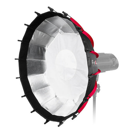 FotodioX EZ-Pro DLX Beauty Dish y Softbox Plegable 60 pulgadas 16 caras con Difusores Interior y Exterior