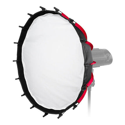 FotodioX EZ-Pro DLX Beauty Dish y Softbox Plegable 60 pulgadas 16 caras con Difusores Interior y Exterior