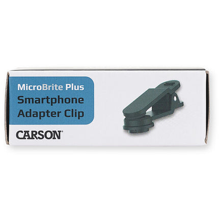 Carson MicroBrite Plus Adaptador Clip para Digiscoping con Smartphone